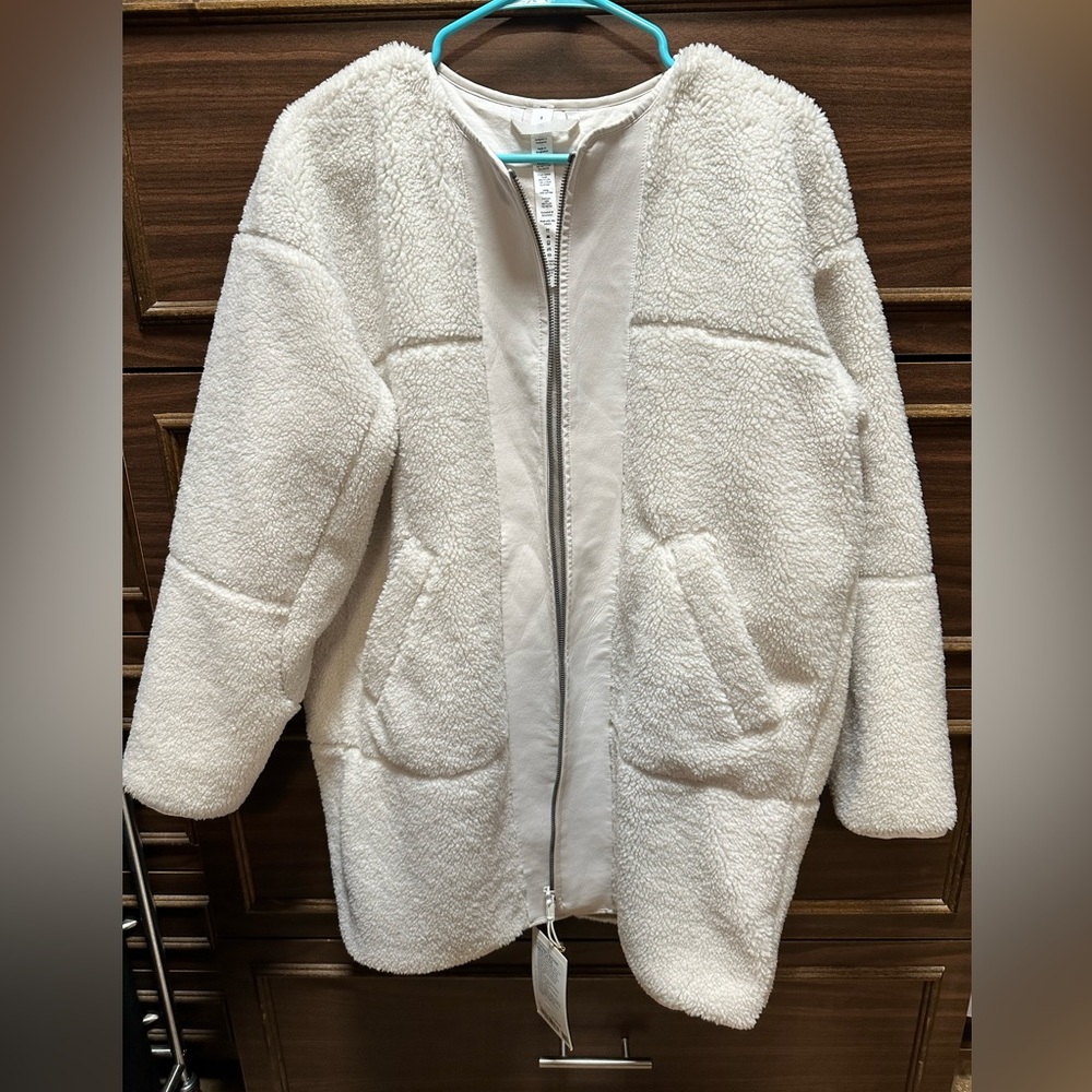 NWT Lululemon Collarless Fleece Full Zip Size 8